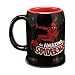 Vandor 26079 Marvel Spider-man 20 oz Ceramic Stein, Black, Red, and White