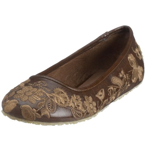 Buffalo 3893-292 Damen Ballerina brown 50, Größe 37, braun