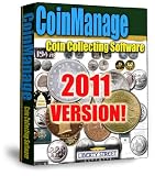 CoinManage 2011 - Coin Collecting - Numismatic CD For Collectors: Manage Your Coin Collection (Windows Software)