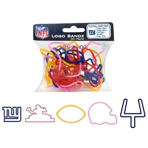 Forever Collectibles NFL New York Giants Logo Bandz by Forever Collectibles