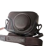 2 Parts Hard Leather Case with trpod threaded hole for PANASONIC LUMIX LX3, LEICA D-LUX Digital Camera as DMW-CLX3 or Leica 18669 Classic (Brown)