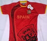 2010 SOUTH AFRICA WORLD CUP KIDS & GIRLS & LADIES SPAIN SOCCER JERSEY SIZE MEDIUM -KID SIZES- (PLEASE SEE DESCRIPTION FOR SIZING)