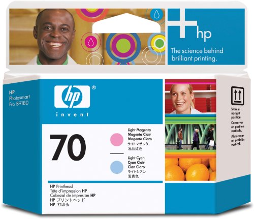 HP Original 70 Light Cyan and Light Magenta Printhead