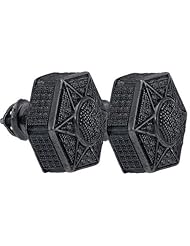 0.20CTW-DIA MICRO-PAVE EARRINGS
