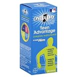 One A Day Teen Advantage Complete Multivitamin, for Him, Tablets, 80 ct.