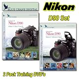Nikon DVD D90 2 Pack Vol. 1 and 2 Set Camera Training Video Guide by Blue Crane Digital