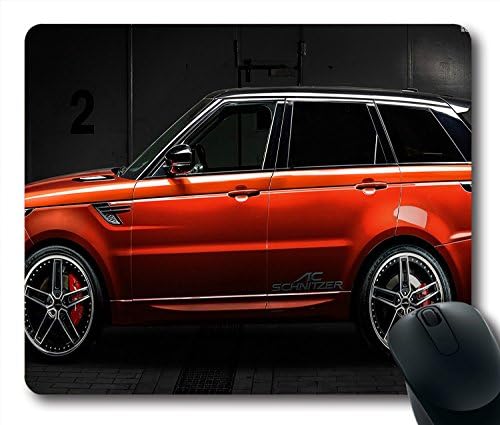 Cars Ac Schnitzer Land Rover Rangrover In A WarehousMousPad Siz9 Inch(220mm) X 7 Inch(180mm) X 1/8(3mm)