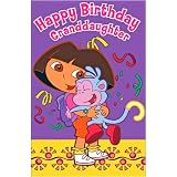 Dora the Explorer Birthday Card Granddaughter
