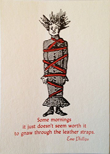 Letterpress Notecards " Well Said" Humorous Blank Notecards - Set of 6 Cards, 2 Each of 3 Designs