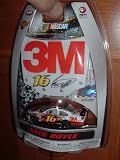 Greg Biffle #16 3M Ford Fusion 1/64 Scale Diecast & Bonus Magnet Hood Winners Circle 2010