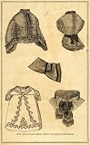 1871 Print Fichu House Jacket Yoke Blouse Victorian Fashion Sleeve Linen Collar - Original Halftone Print