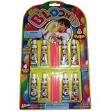 B'loonies Plastic Balloons Variety Pack, 8 Tubes of Assorted Colors