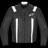 Alpinestars Rod Jacket , Color: Black/White, Size: 3XL 310258-12-3XL