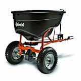 Agri-Fab 45-0463 SmartSPREADER 130-Pound Max Tow Behind Broadcast Spreader, Black