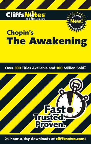 CliffsNotes on Chopin's The Awakening (Cliffsnotes Literature Guides)