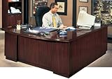 Office Furniture DMI - 66 Inch Executive L-Shaped Desk with Left Return - T ....