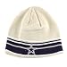 Dallas Cowboys Youth Striped Knit Beanie (Gray) by Reebok