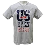 US Open 2008 Stacked Logo Tee - Grey