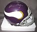 Alan Page Autographed/Hand Signed Minnesota Vikings Mini Helmet