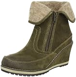 Tamaris 1-1-25435-29, Damen Fashion Halbstiefel & Stiefeletten, Grün (OLIVE 706), EU 39