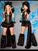 Sexy Faux Fur Black Cat Costume - SMALL Sales