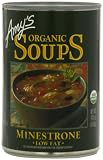 Amy's Organic Variety Pack, Lentil (14.5-Ounce) & Minestrone (14.1-Ounce) Soup (Pack of 8)