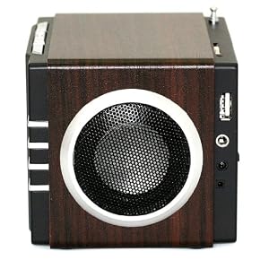 Multimedia Radio mit 2 Lautsprecher Kopfhörerausgang USB Anschluss SD Karten Slot Akku Temperaturstation und viel mehr!