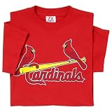 St. Louis Cardinals 100% Cotton Crewneck Officially Licensed MLB Jersey Youth Medium