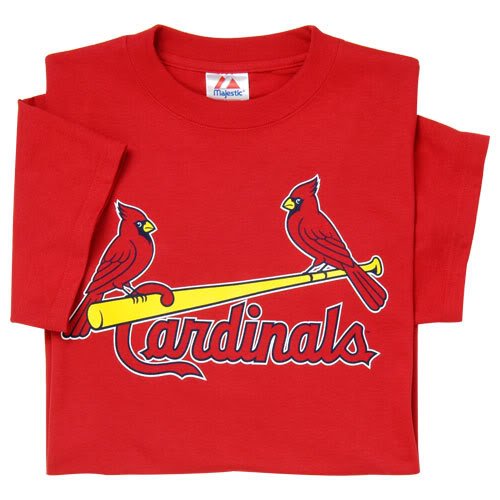 St. Louis Cardinals 100% Cotton Crewneck Officially Licensed MLB Jersey Youth Large