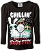 Beautees Girls' Long Sleeve Screen Tee