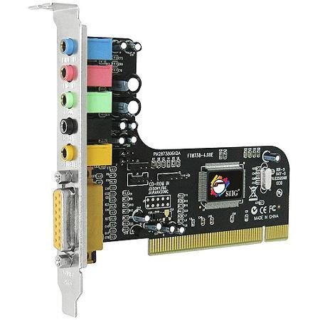 SIIG SoundWave 5.1 Channel PCI Sound Card WLM