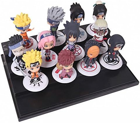 12 PCS/ Set Manga Naruto Akatsuki Uzumaki Naruto Gaara Uchiha Sasuke Kakashi Haruno Sakura 2.5"Action figure Toys Lot