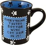 Our Name Is Mud by Lorrie Veasey Cat Hair Mug, 4-1/2-Inch