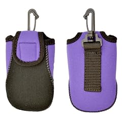 3 mm Neoprentasche als Handytasche Geldb�rse Schl�sselanh�nger in Schwarz Lila