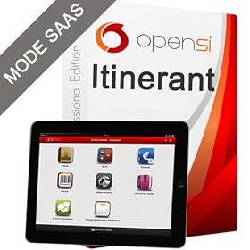 Pack OpenSi - Module Gestion Commerciale Itinerant + Apple iPad 2 noir 9,7" LED 16 Go WiFi + 3G - Windows 7 / Vista / XP, Mac OS X