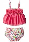 ラッフルバッツ RuffleButts 水着 タンキニ Sweet Garden Mesh Tankini 花柄 ピンク (18-24m(80cm))