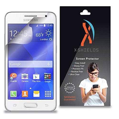 XShields© (5-Pack) Screen Protectors for Samsung Galaxy Core 2 Duos G355H (Ultra Clear)
