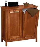 Mission style Tilt out Laundry Hamper/wastebin, 26