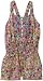 Mimi & Maggie Girls 7-16 Girls Watercolor Flower Romper, Blue, Large(14) Mimi & Maggie Girls 7-16 Girls Watercolor Flower Romper, Blue, Large(14)