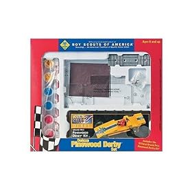 Deluxe pinewood derby set BSA Boy Scouts