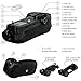 Vivitar MB-D14 Battery Grip for Nikon D610 D600 DSLR Cameras (Nikon MB-D14 Replacement) + MagicFiber Microfiber Lens Cleaning Cloth