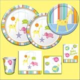 Mobile Animal Baby Shower Keepsake Registry