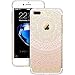 ESR iPhone 7 Plus Case, Totem Henna Mandala Floral Pattern Design with Soft TPU Bumper+Hard PC Back Cover for 5.5