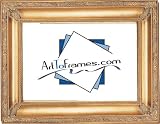 2-1/4 Mirror with Gold Leaf Frame