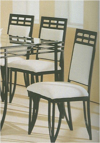 BEAUTIFUL SET OF 2 MATRIX CHAIRS W. WHITE CUSHION