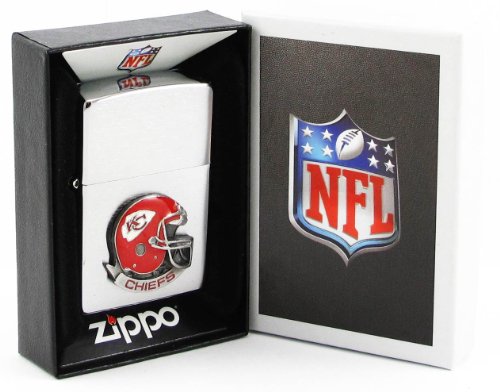 NFL Kansas City Chiefs Helmet Zippo Lighter