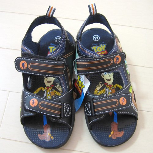Disney（ディズニー）トイストーリー光るサンダルサンダル（ブラウン） [Baby Product]