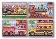 Melissa & Doug Vehicles Puzzles in A Box