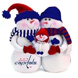 NHL Washington Capitals Snowmen Family Holiday Table Top Decoration