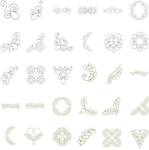 Brother Embroidery Machine Card ELEGANT LINE 